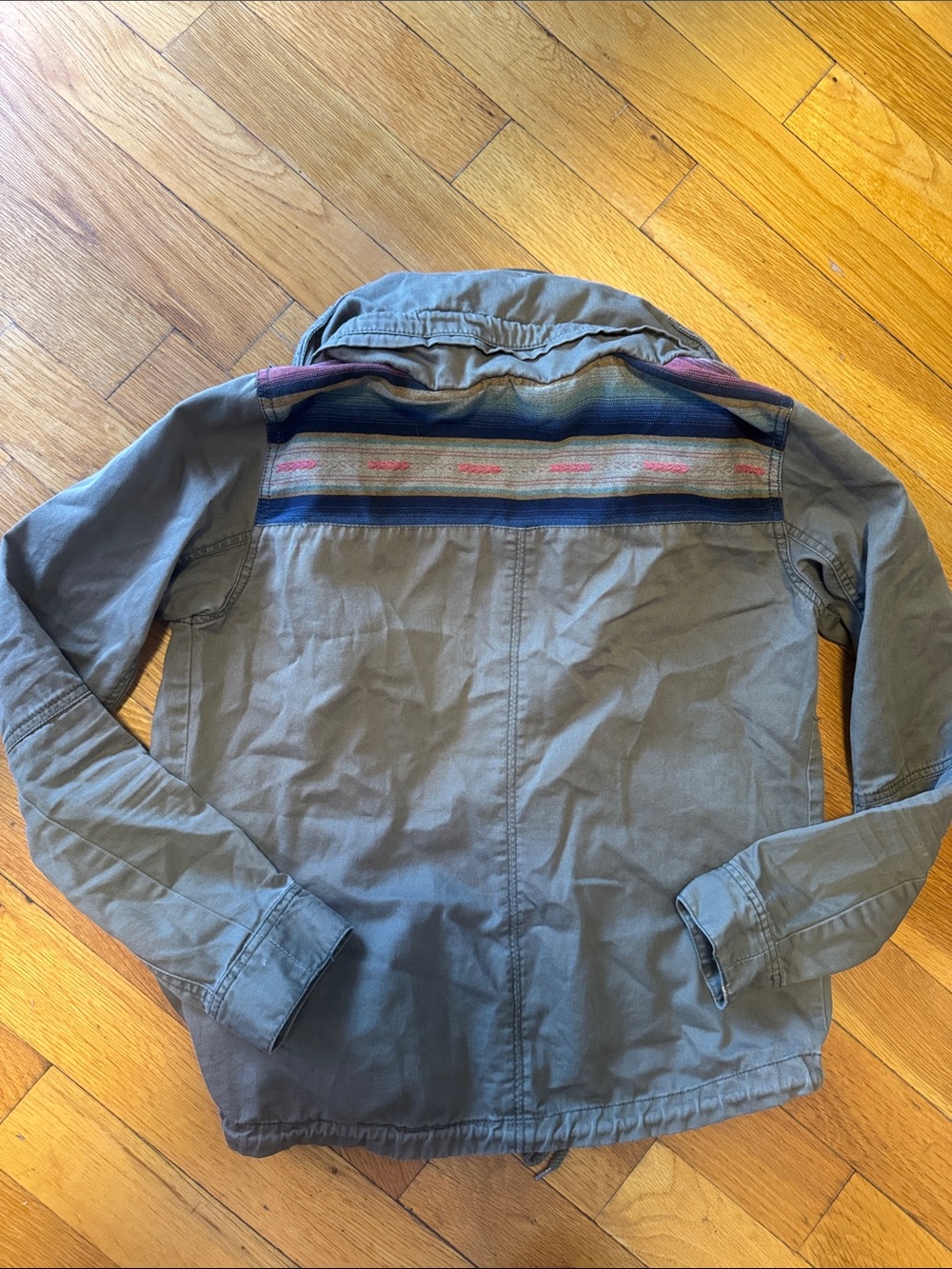 2014 Roxy Green Jacket Astec pattern size S - Picture 4 of 6